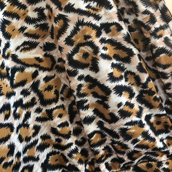 JL Studio for Jessica London Animal Print Ruffle Hem Blouse 4X - Picture 8 of 14